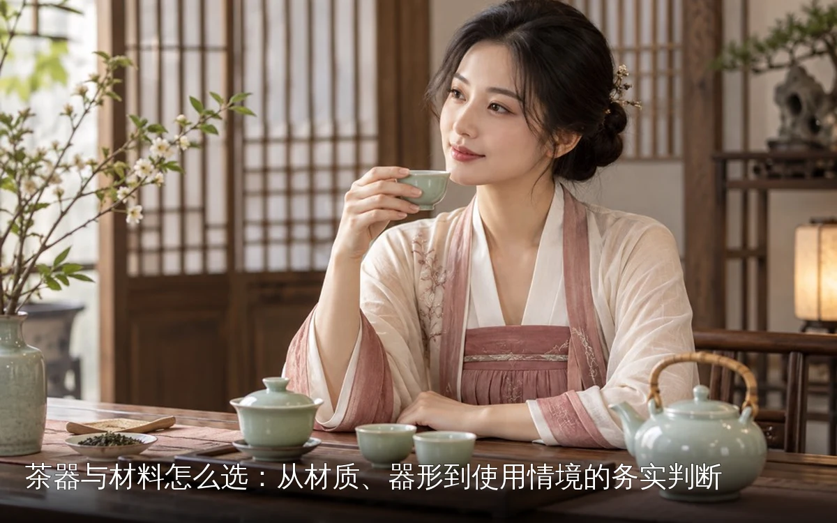 茶器与材料怎么选：从材质、器形到使用情境的务实判断